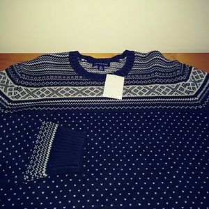 Land's End Wool H.W. Winter XL Men's Sweater